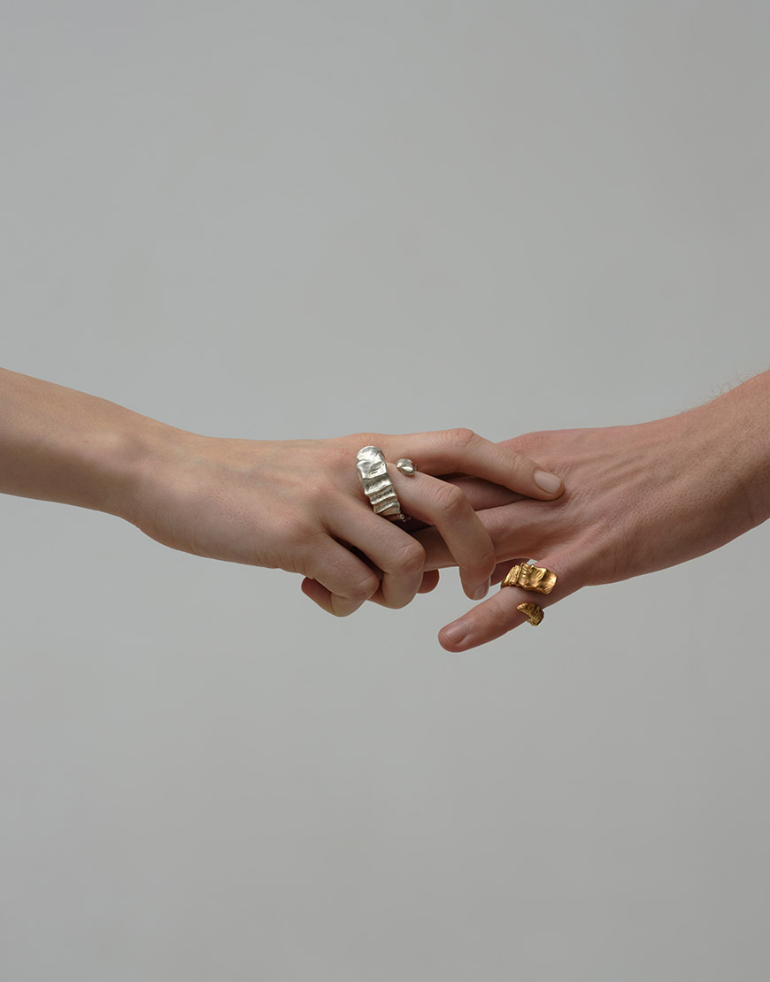 27 (3) Каблучка бронзова Ріг ROCKAH (RCKH_RINB-2122-6) - фото 4