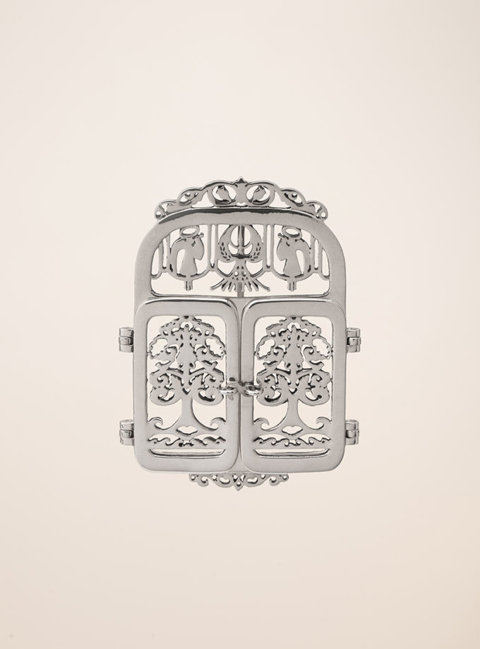 Брошка Вікно з віконницями ROCKAH (RCKH_BROS-2425-2)