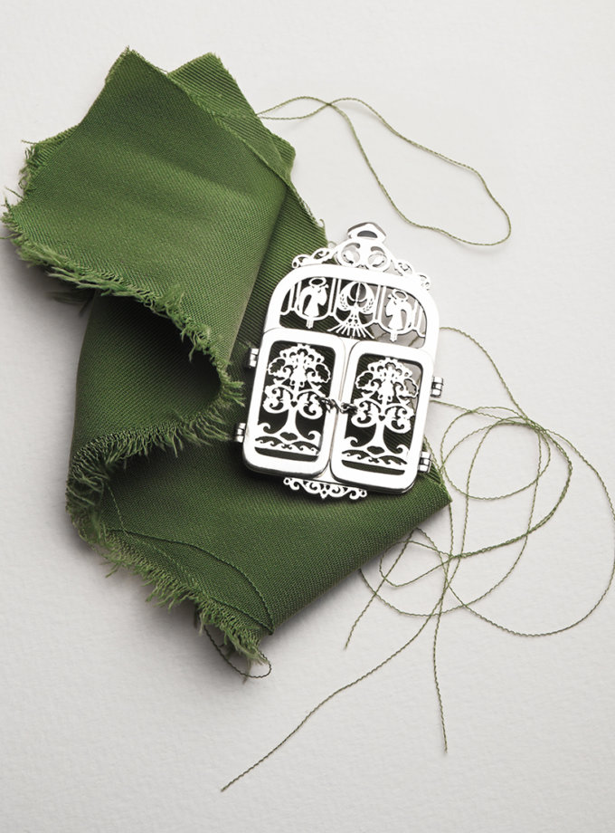 Брошка Вікно з віконницями ROCKAH (RCKH_BROS-2425-2)