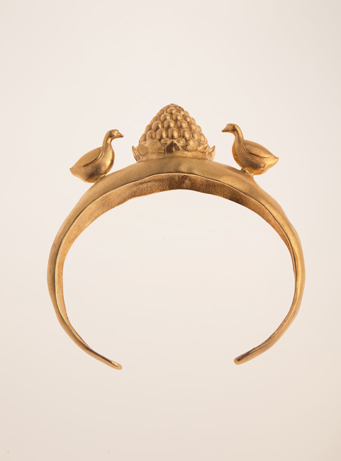 Браслет брязкальце оздоблений гусями та малиною ROCKAH (RCKH_BRASG-2425-4)