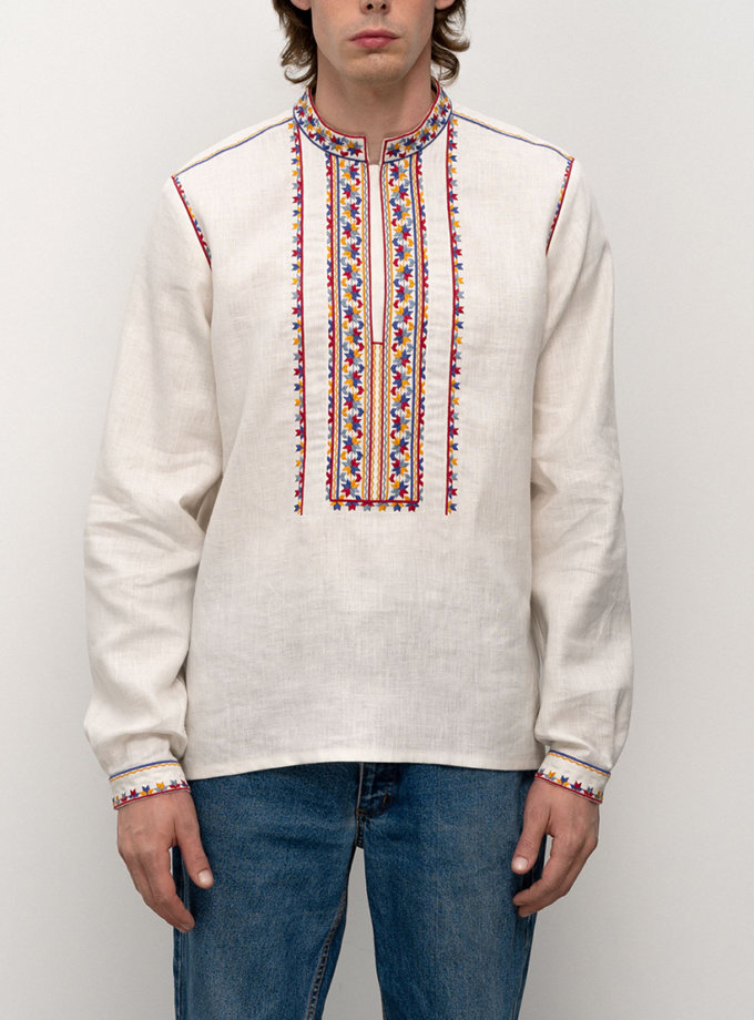 Чоловіча вишиванка регіону Опілля Yavorivska ETNODIM (ETN_Yavorivska)