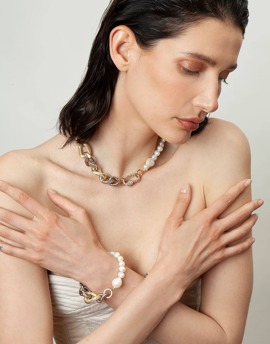 Bracelet B-003-W Mitus White (2) Браслет Mitus White SAMOKISH (SMKSH_B-003-W) - фото 2