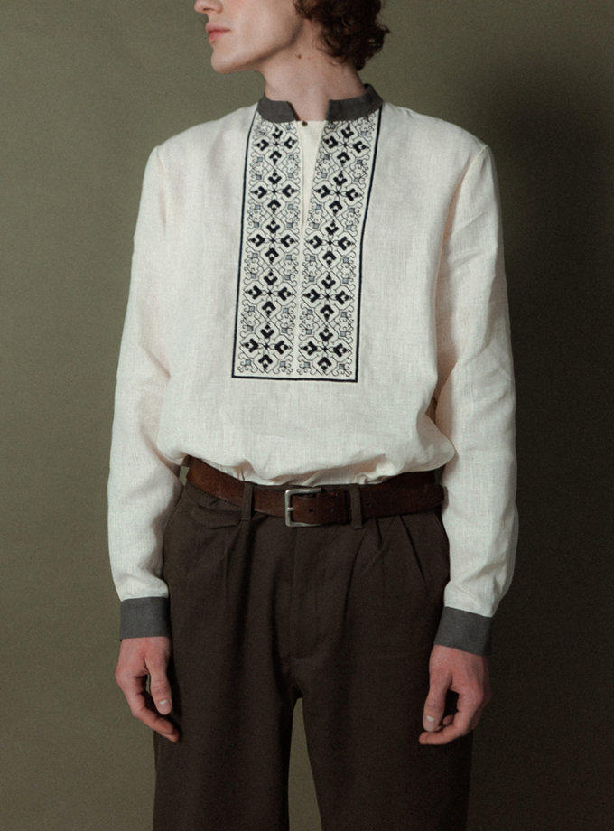 Чоловіча сорочка з вишивкою Tor ETNODIM (ETN_TOR)