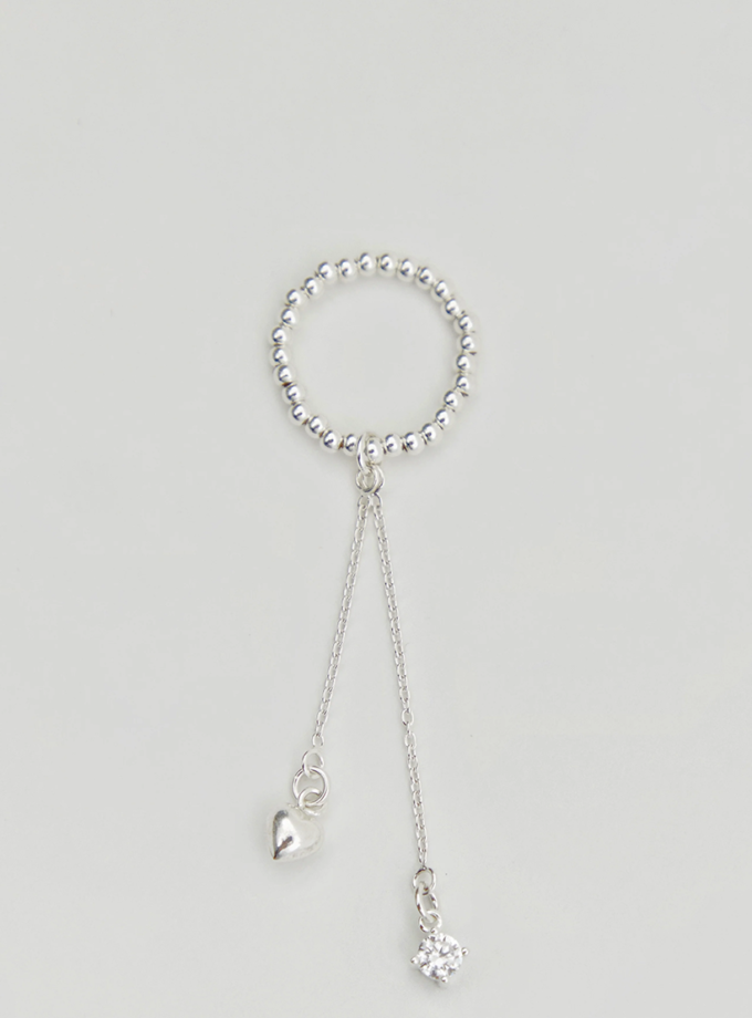 Каблучка Double Chain з фіанітом ROTERSAND (RTRSND_DOUBCHAI00026)