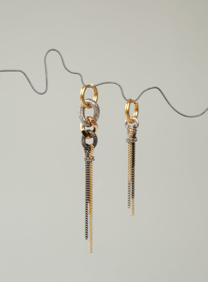 Сережки Rocky  Gold SAMOKISH (SMKSH_E-006-G)