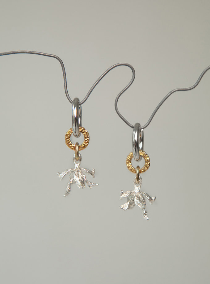 Сережки Violetta Silver SAMOKISH (SMKSH_E-009-S)