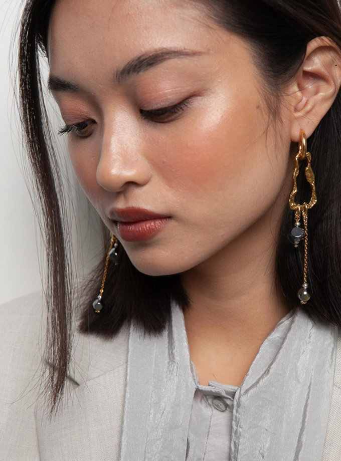 Сережки Frida Asymmetrical SAMOKISH (SMKSH_E-010-A)