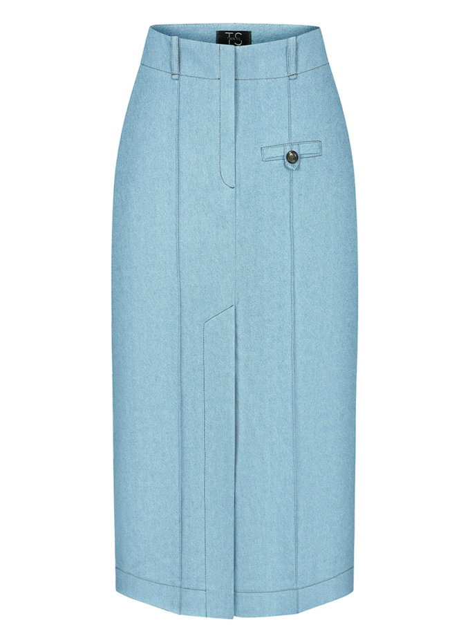 Спідниця міді джинсова TWINSIS CLOTHES (TW_AL_AM 009342)