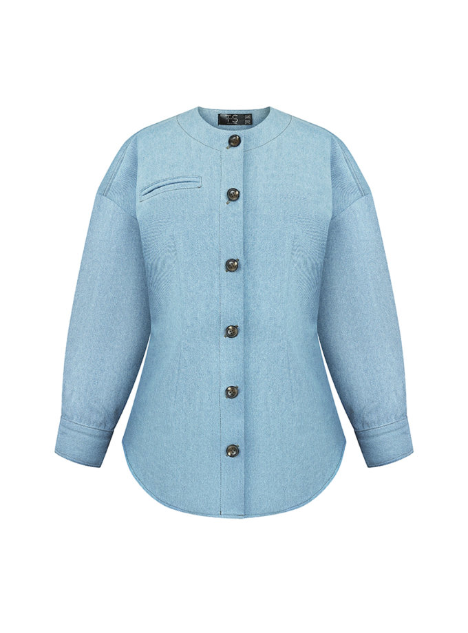 Сорочка джинсова силуетна TWINSIS CLOTHES (TW_AL_AM 112546)