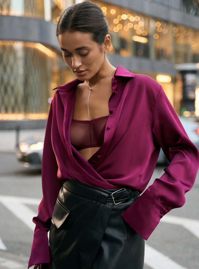 Топ бордовий Селензія ROSCA (RSC_TOP_burg-001)