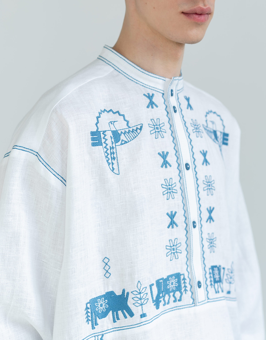 JhWaC5lSjLtaFVTVT5hFW69vtlVCKwqdg2M0xFvL Лляна сорочка з вишивкою Adam ETNODIM (ETN_Adam) - фото 5