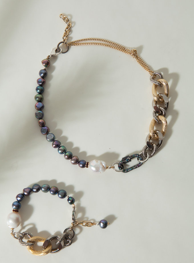 Кольє Linda Вlue SAMOKISH (SMKSH_N-006-B)