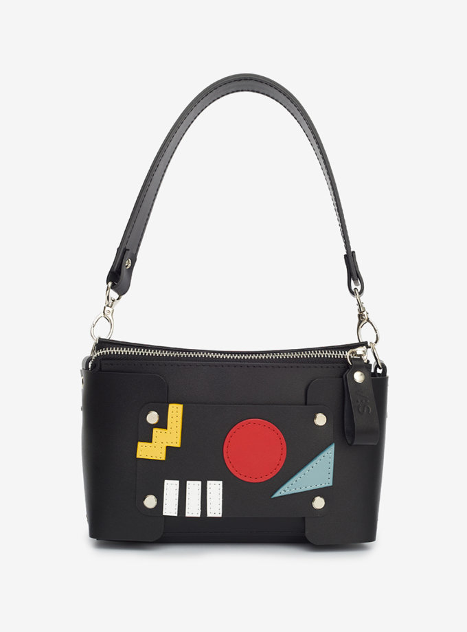 Сумка Несо чорна VIS (VIS_Neso S 004)