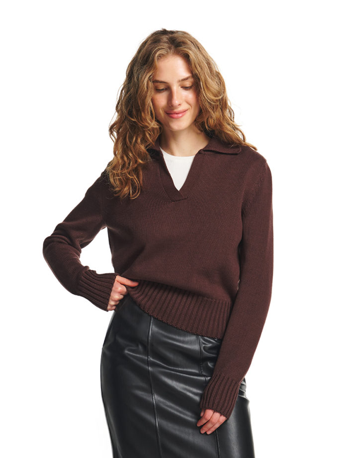 Джемпер Sense Mini шоколадний MOVE (MV_s21-136-002) - фото 7