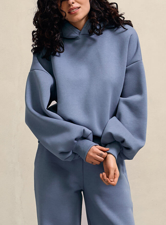 Худі флісове синіє MOVE (MV_w24-209-003_hoodie)