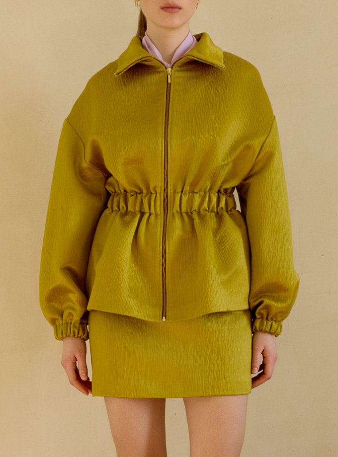 Куртка-бомбер темно-жовтий WKMF (WKMF_251_1)