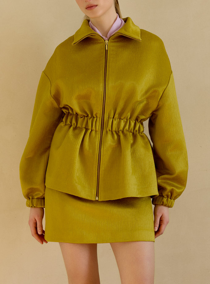 Куртка-бомбер темно-жовтий WKMF (WKMF_251_1)