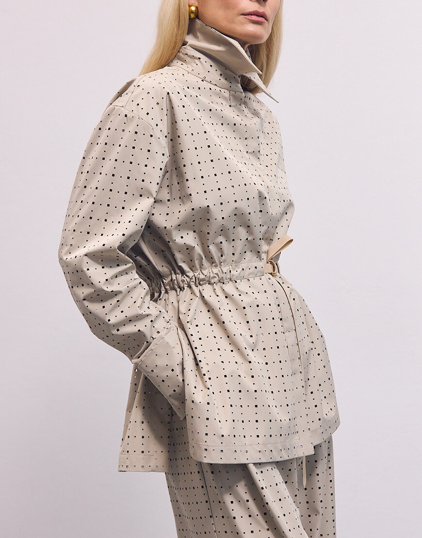 27. 100048 Сорочка з перфорованої плащівки NAGRODZKI.S (NGRDZK_1009) - фото 4