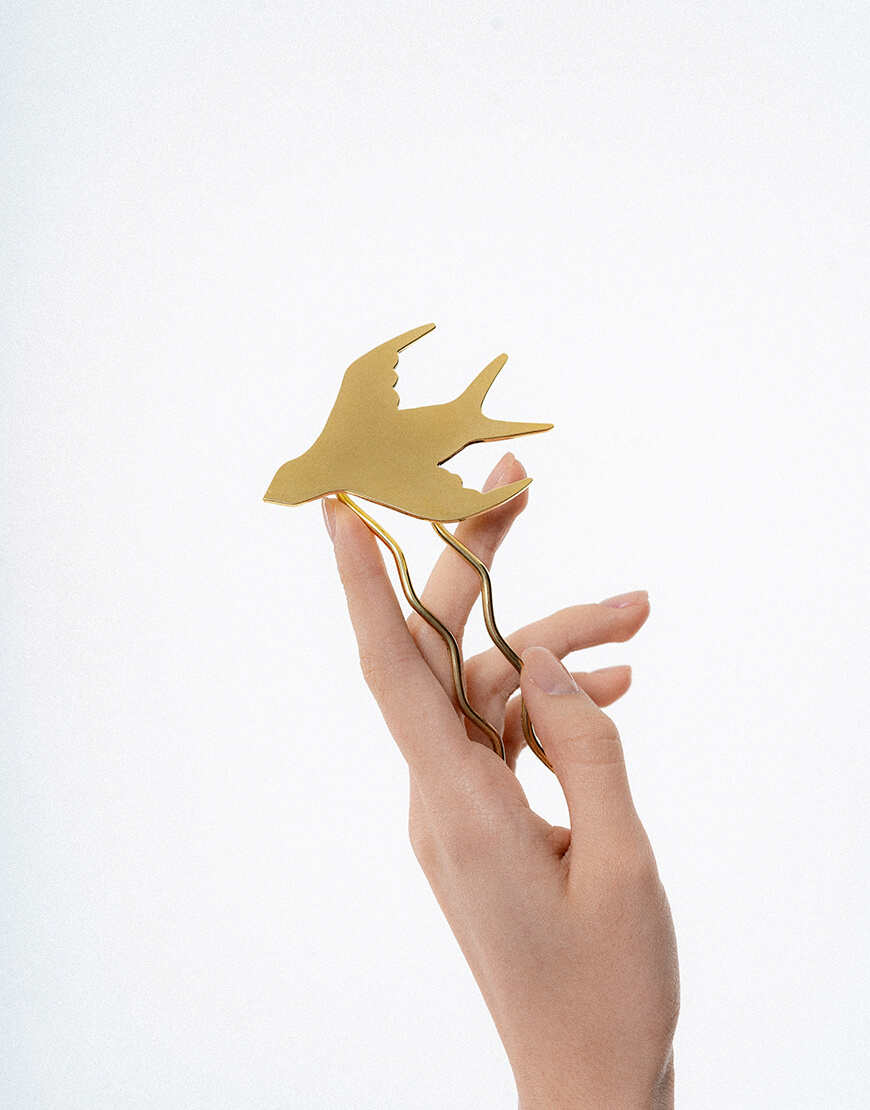 40 Заколка Ластівка NI GRAMA DRAMY (NGD_id_2016) - фото 3