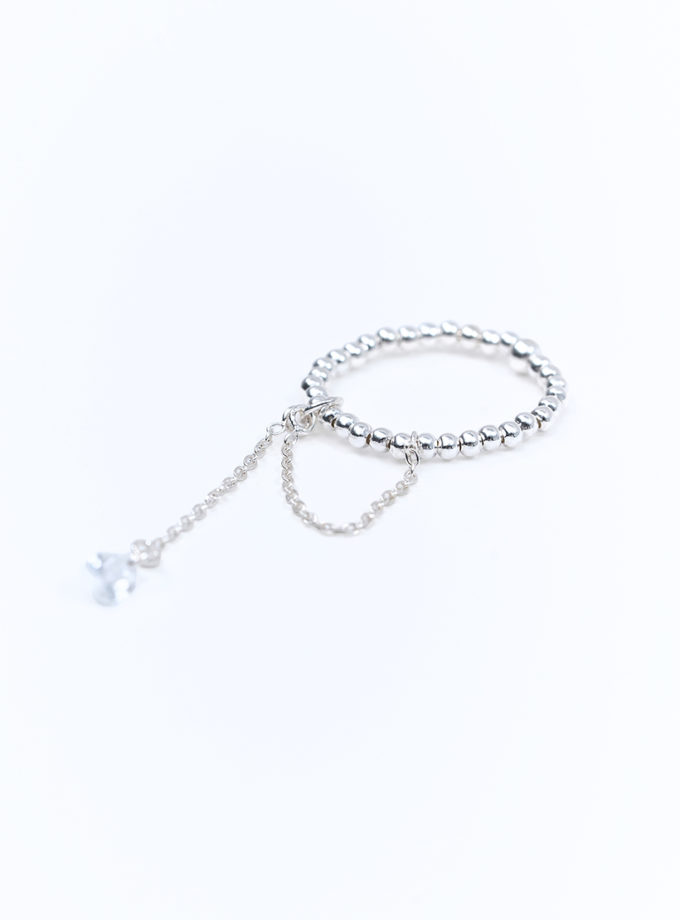 Каблучка Crystal tear з вільним фіанітом ROTERSAND (RTRSND_CTEAR00016)