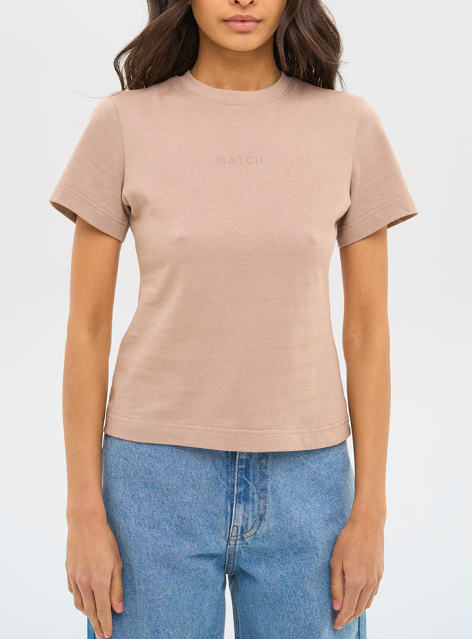 Футболка Cappuccino MATCH DENIM (MTCH_sp25-tshirtc)