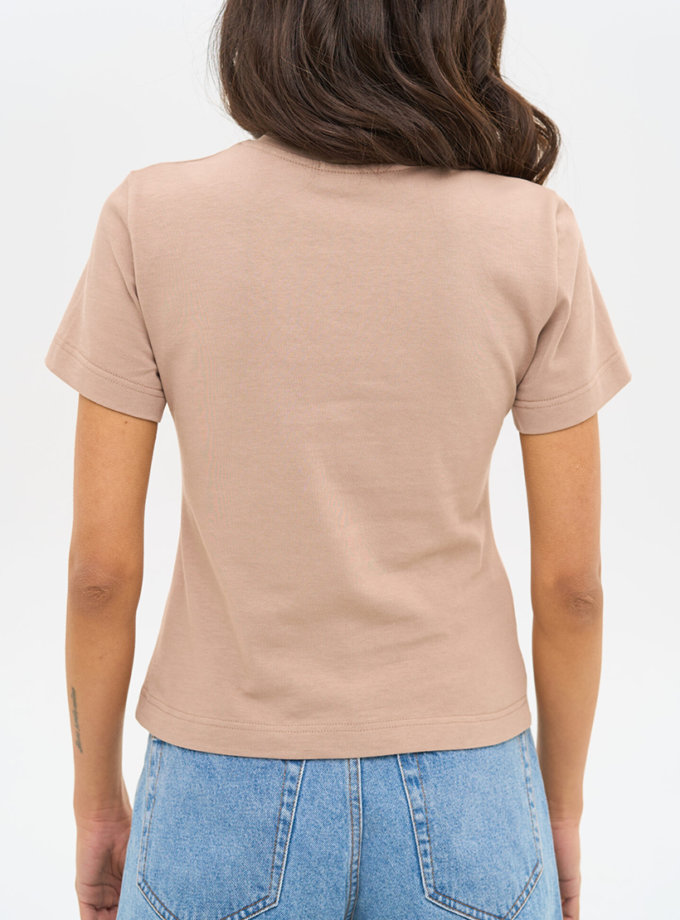 Футболка Cappuccino MATCH DENIM (MTCH_sp25-tshirtc)