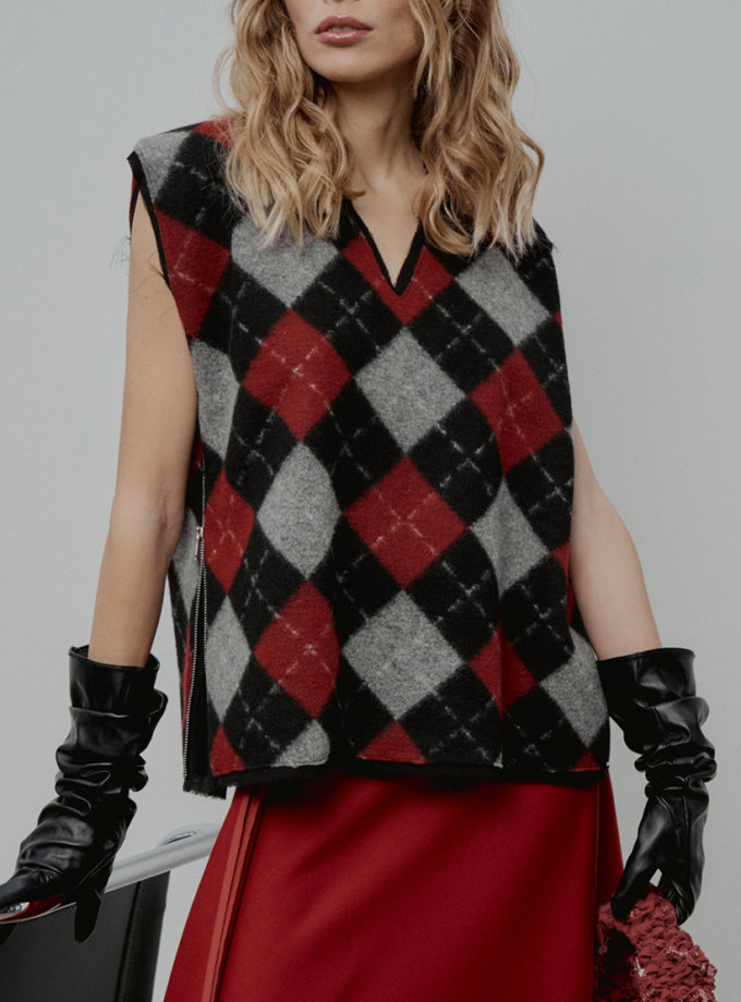 Вовняний жилет SELERA (SLR_FW24_18-1-1-1-1)