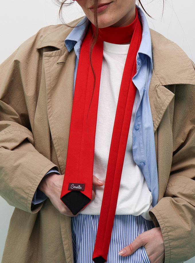 Краватка Слім Жіноча CRAVATTA (CRV_KS_SS42_26)