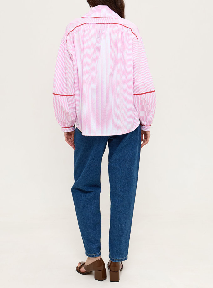 Джинси-мом синього кольору ANNA YAKOVENKO (AY_3952)