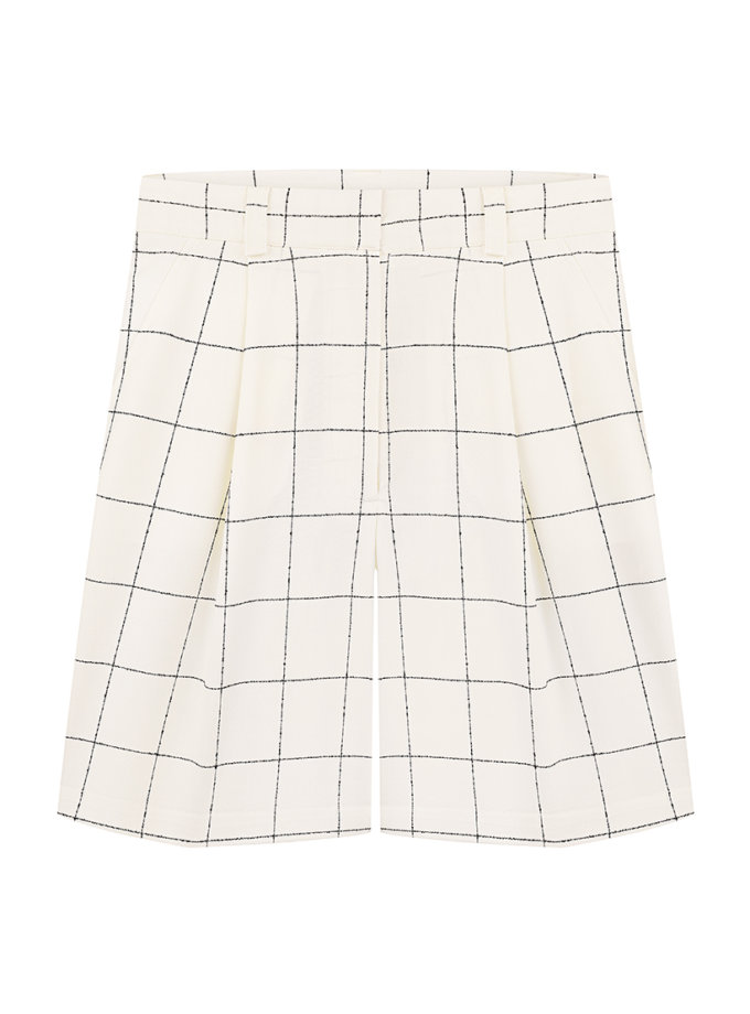 Бриджі з принтом та кишенями IRARO (IR_SS25_BM_004)