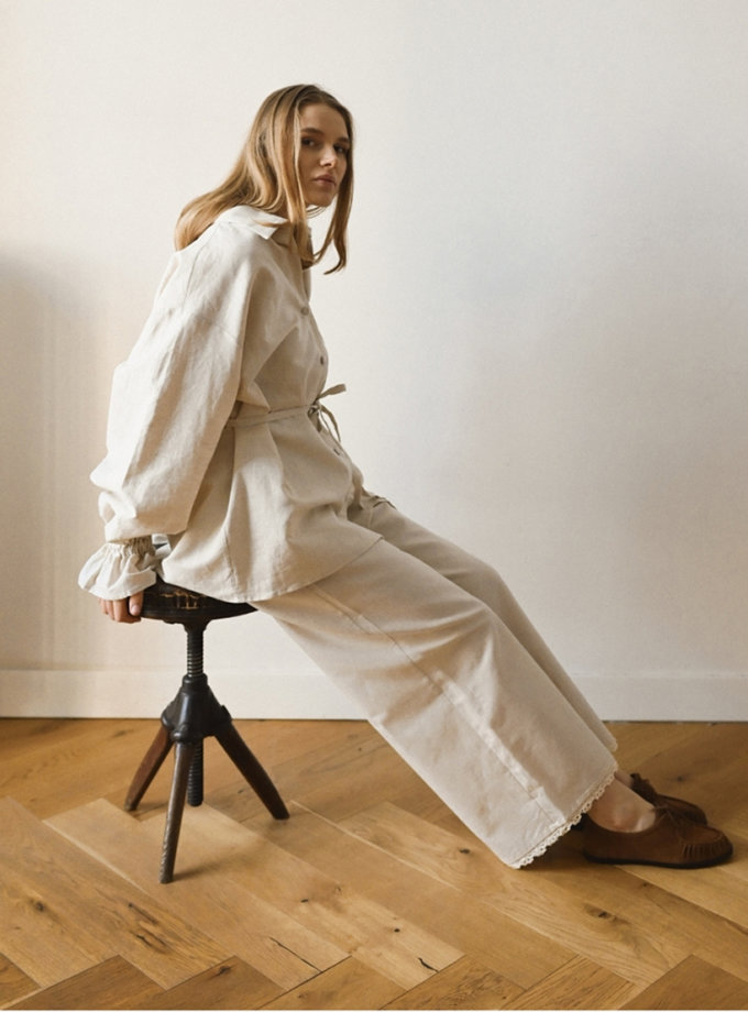 Брюки Moments - Beige NYNI (NN-098-002_kapsula)