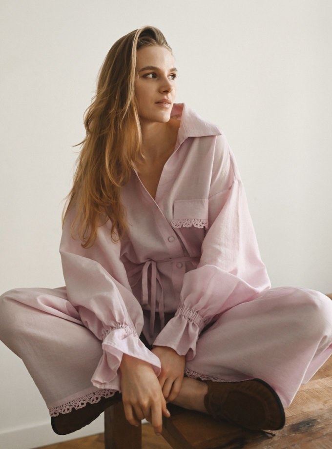 Сорочка Moments - Pink NYNI (NN-098-001-1_kapsula)