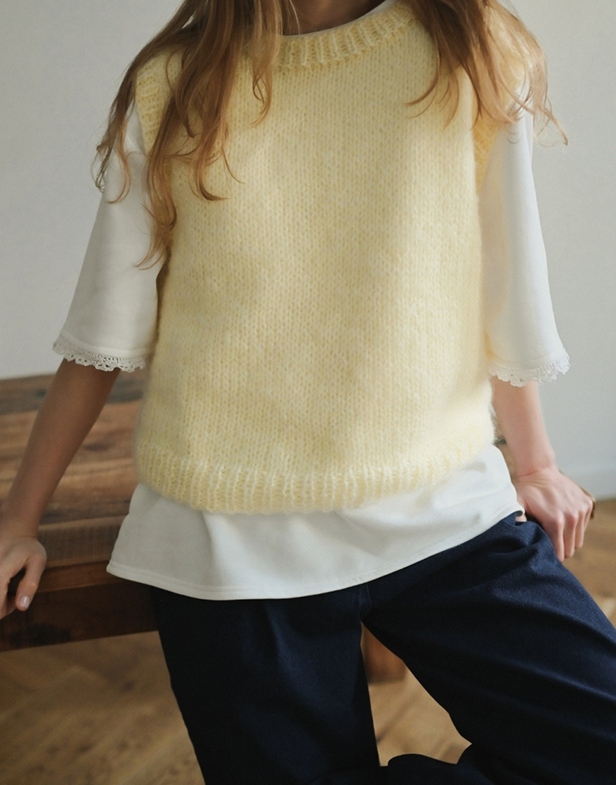 Дизайн без названия - 42 Жилетка Cloud Yellow NYNI (NN-099-011) - фото 3