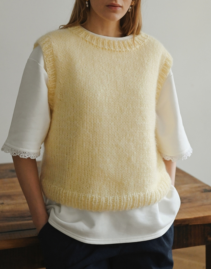 Дизайн без названия - 43 Жилетка Cloud Yellow NYNI (NN-099-011)