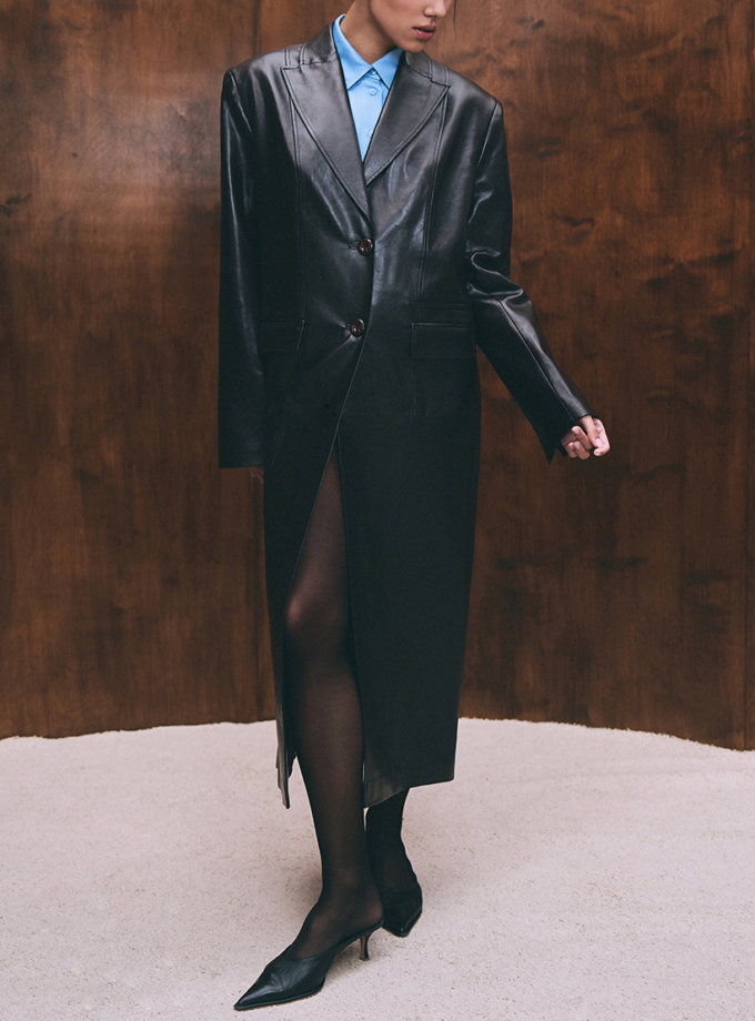 Vivienne сливове пальто BÚDZIKO (VVN-CT-PRPL-SS25)