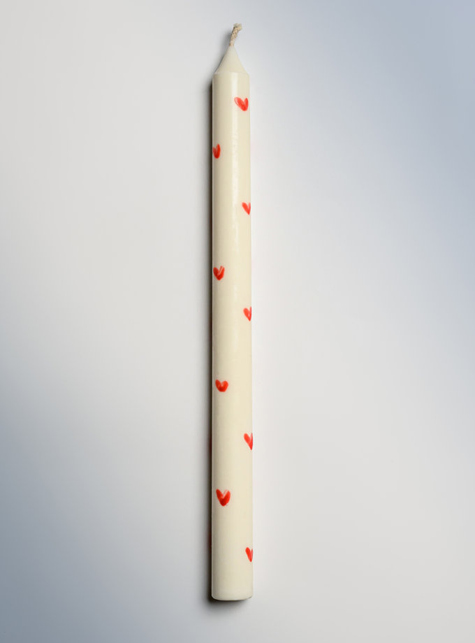 Свічка Червоне Серце Пряма FIRE RABBIT (FR_NEW06)