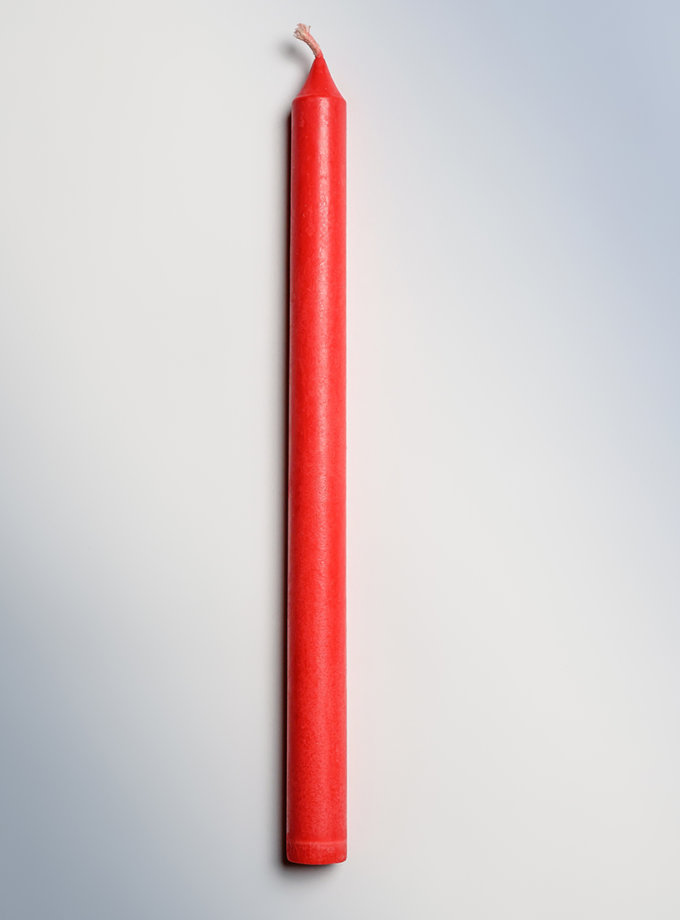 Свічка Червона Пристрасть Пряма FIRE RABBIT (FR_RED02)