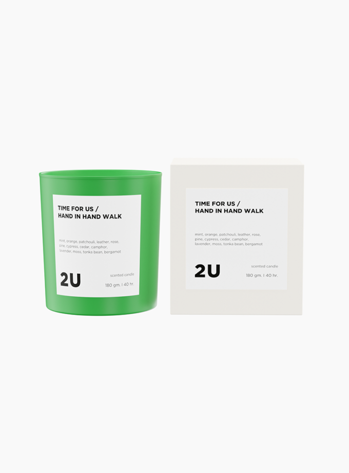 Свічка ароматична Hand in hand walk 2U (2U_basic07c)
