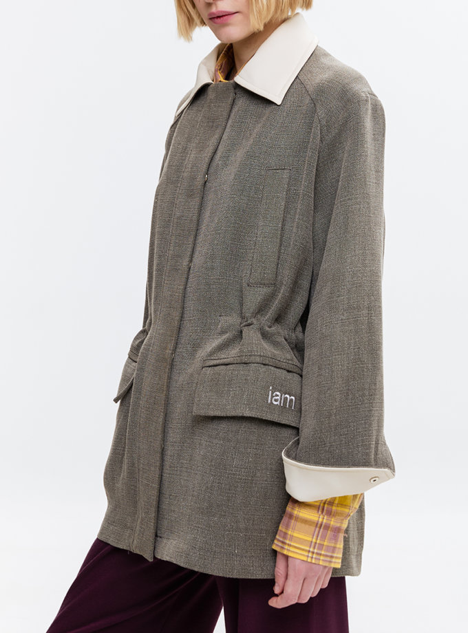 Джинсова куртка City Grey IAM (IAM_CT/JCKT/GR)