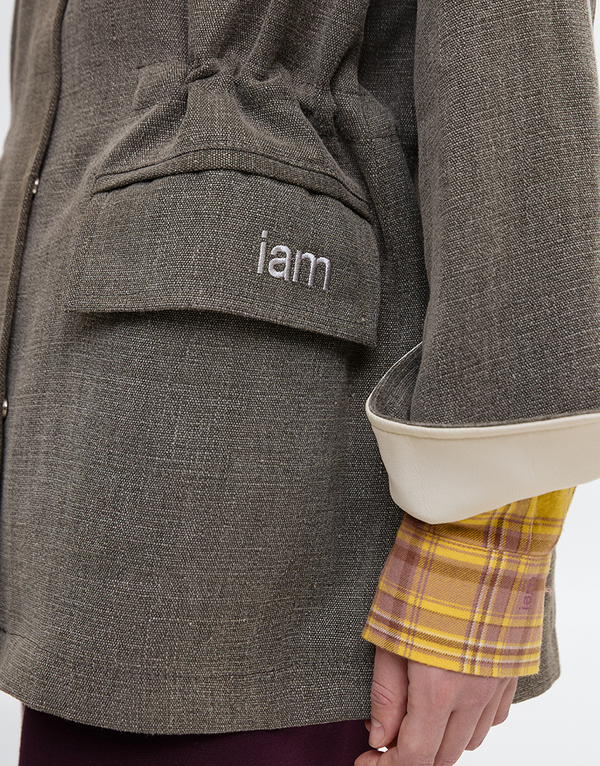 iam(13.02).11428 copy 2 Джинсова куртка City Grey IAM (IAM_CT/JCKT/GR) - фото 3