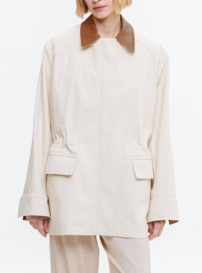 Джинсова куртка City Ivory IAM (IAM_CT/JCKT/IVR)