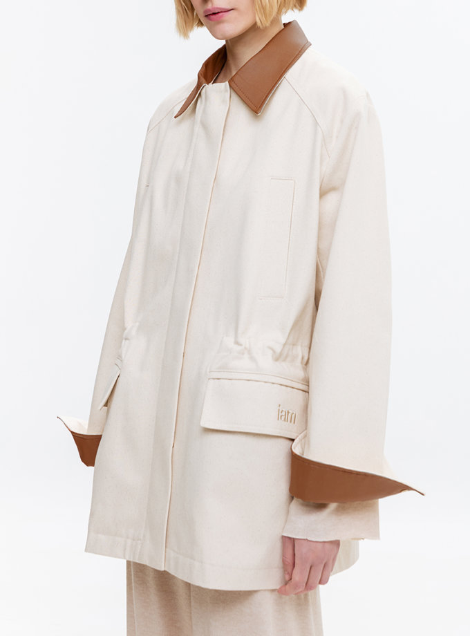 Джинсова куртка City Ivory IAM (IAM_CT/JCKT/IVR)