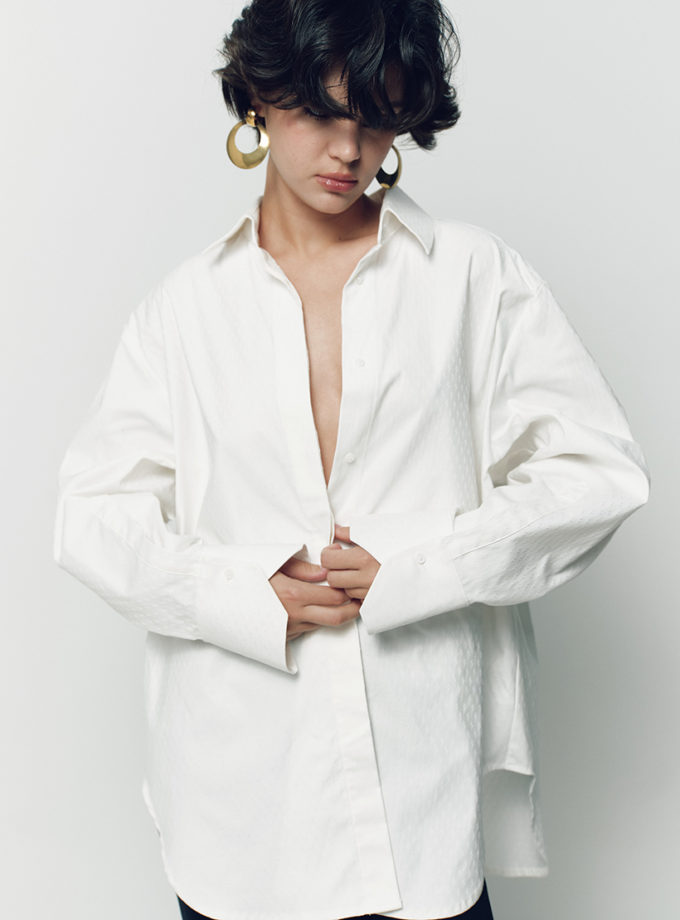 Cорочка біла NOMA STUDIO (NOMA_52025)