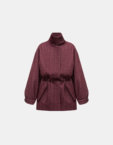 Парка вовняна Malva бордо MARCHI (MRCH_ss25-01r)