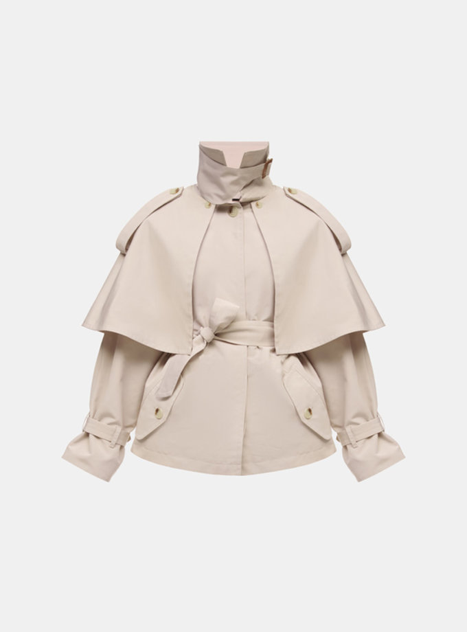 Тренч Mantle молочний MARCHI (MRCH_ss25-02b)