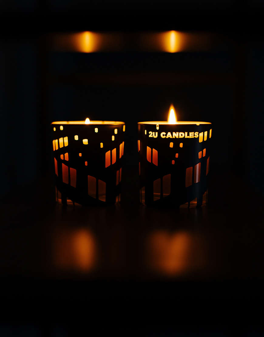 special03c180 Свічка ароматична City lights 180 г 2U (2U_special03c180) - фото 2
