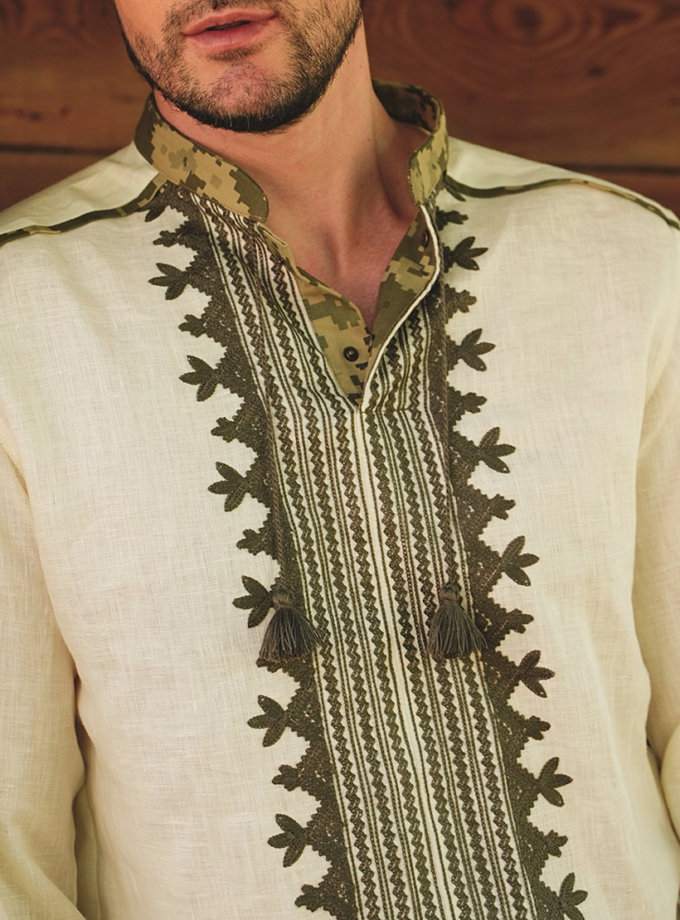 Вишивана сорочка Володимир VARENYKY FASHION (VRNK_:UA-1978)