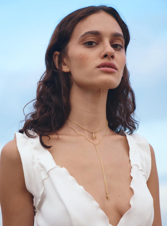 Підвіска з зірочками Timeless NI GRAMA DRAMY (NGD_acc-stars-time-gold)