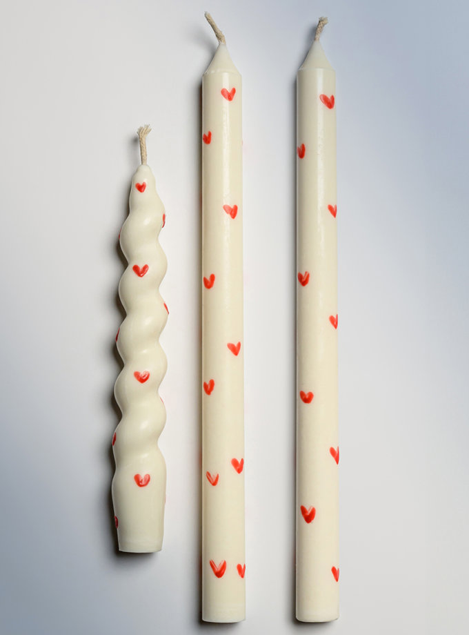 Свічки Червоне Серце FIRE RABBIT (FR_SET02)