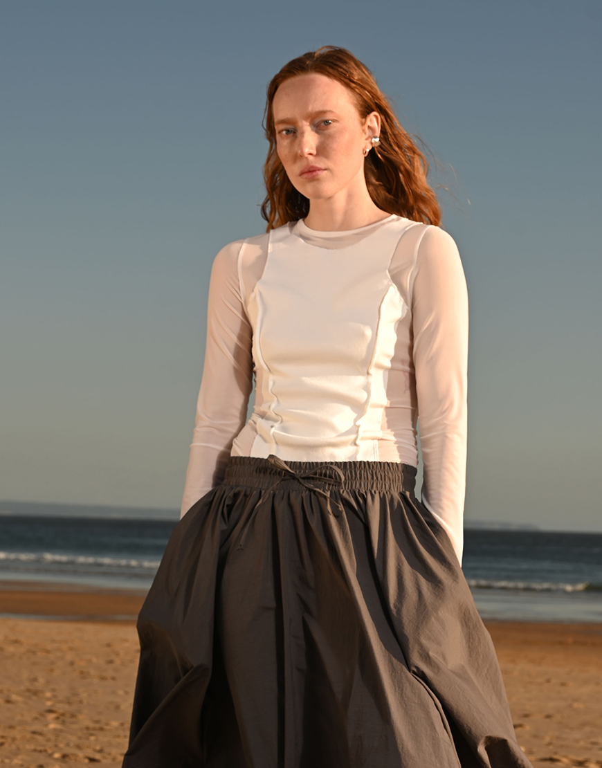 0564 Лонгслів Too Much ANIELE STROZ (AS_SS25LS01) - фото 4